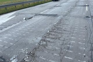 Remont betonowej S8 Polichno - Studzianki