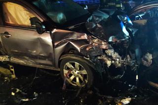 Karambol na trasie S1 w Jaworznie