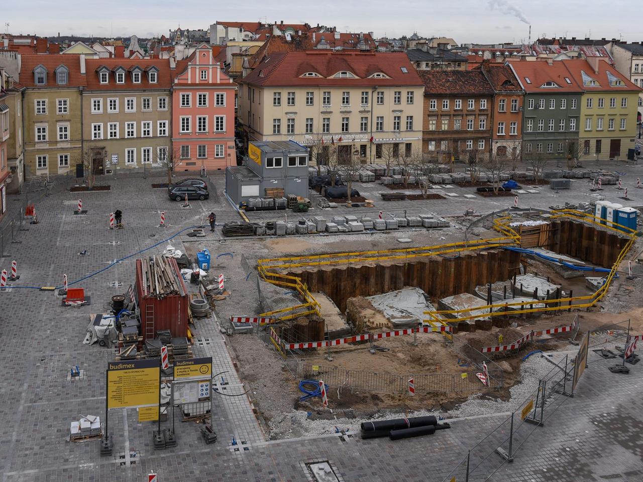 Jak zima wpłynęła na poznańskie inwestycje? Czy mrozy mają wpływ na przebieg prac? 