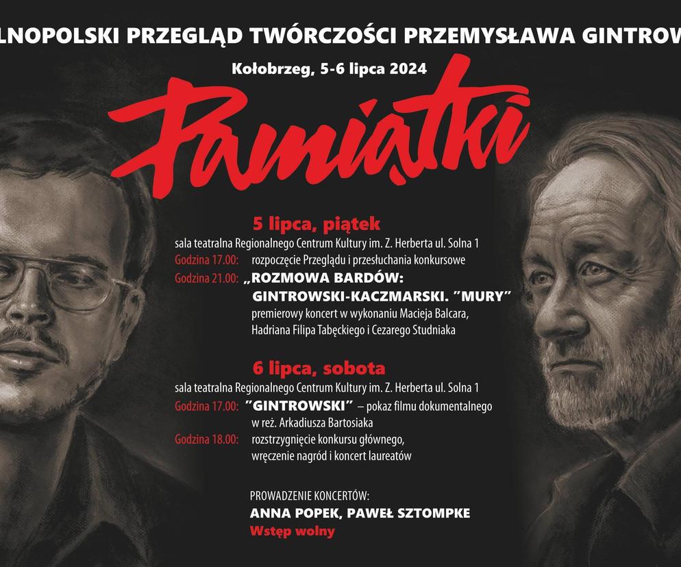 Przegląd Twórczości Przemysława Gintrowskiego „Pamiątki”