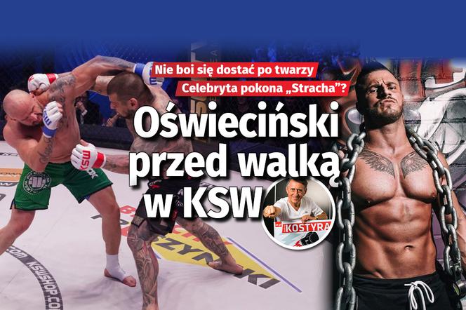Tomasz Oświeciński przed KSW 44: Nie boje się dostać po twarzy