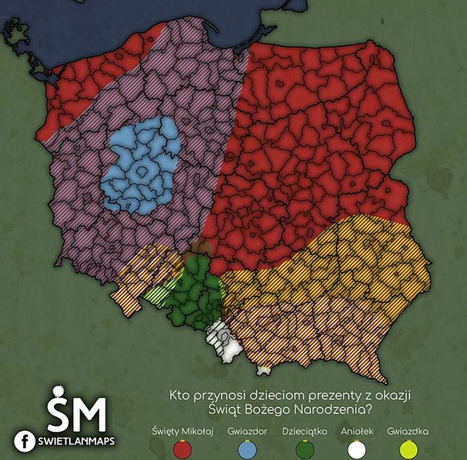 Kto przynosi prezenty pod choinkę w Polsce? 