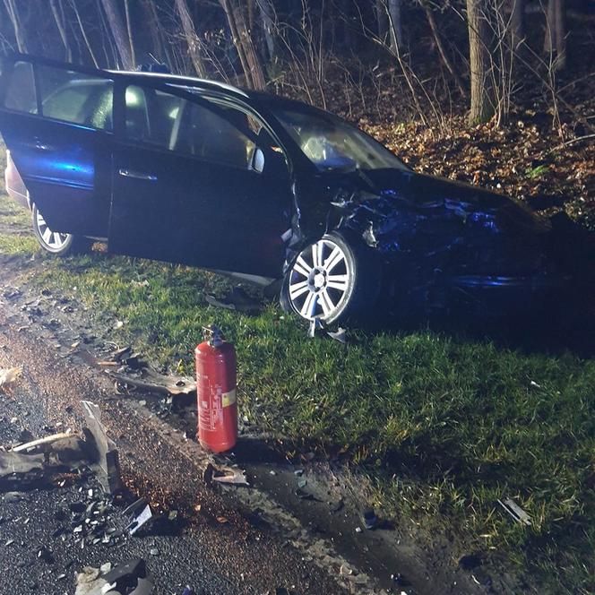 Groźny wypadek pod Poznaniem! Siedem osób zostało rannych