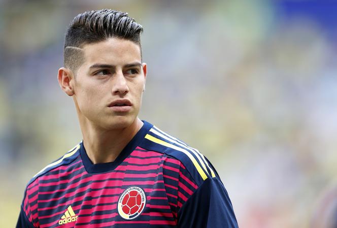James Rodriguez - mundial 2018 - Kolumbia