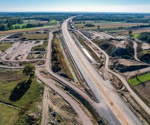 S19 Malewice-Chlebczyn w budowie