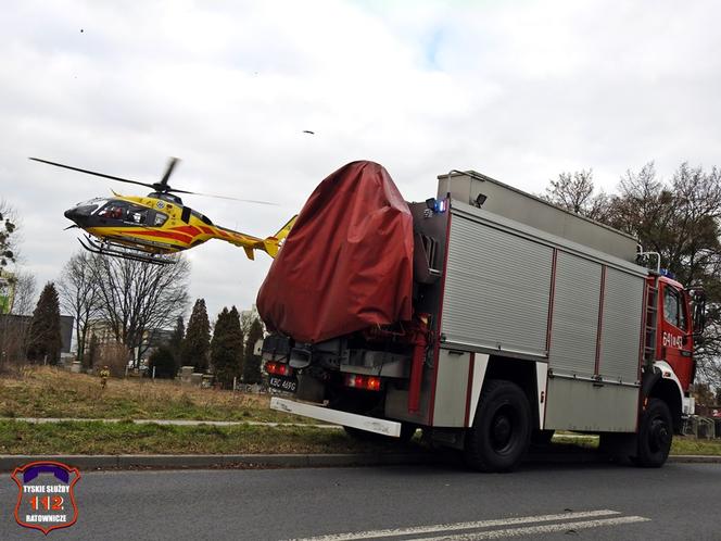 Tragedia na osiedlu w Tychach. 53-latek zmarł mimo interwencji LPR