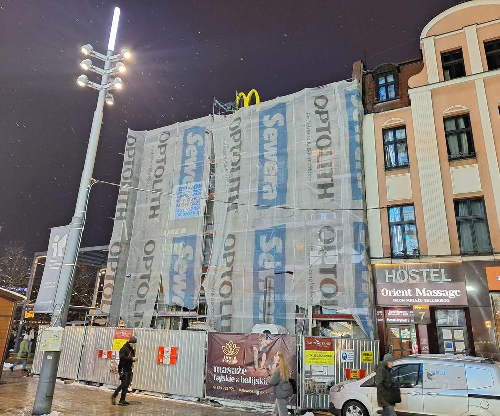 Nowy McDonald's w stolicy województwa śląskiego. Powstanie w sercu miasta. Znamy DATĘ otwarcia