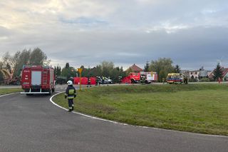Śmiertelny wypadek pod Gliwicami. Dwie osoby nie żyją, a droga jest zablokowana