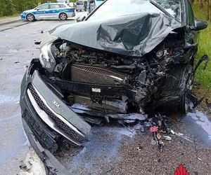 Poważny wypadek pomiędzy Bydgoszczą a Toruniem