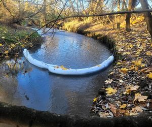 Na Białusze w Krakowie pojawiły się łapacze śmieci