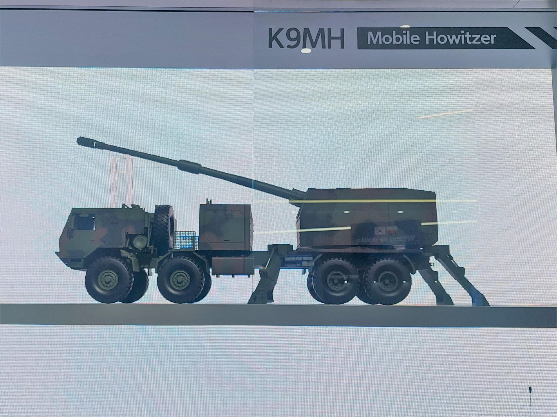 Stoisko Hanwha podczas MSPO 2025
