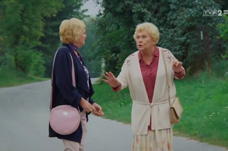 M jak miłość, odcinek 1413. Barbara (Teresa Lipowska), Kisielowa (Małgorzata Różniatowska)