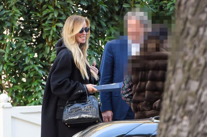 Joanna Przetakiewicz Bantleyem po pizzę