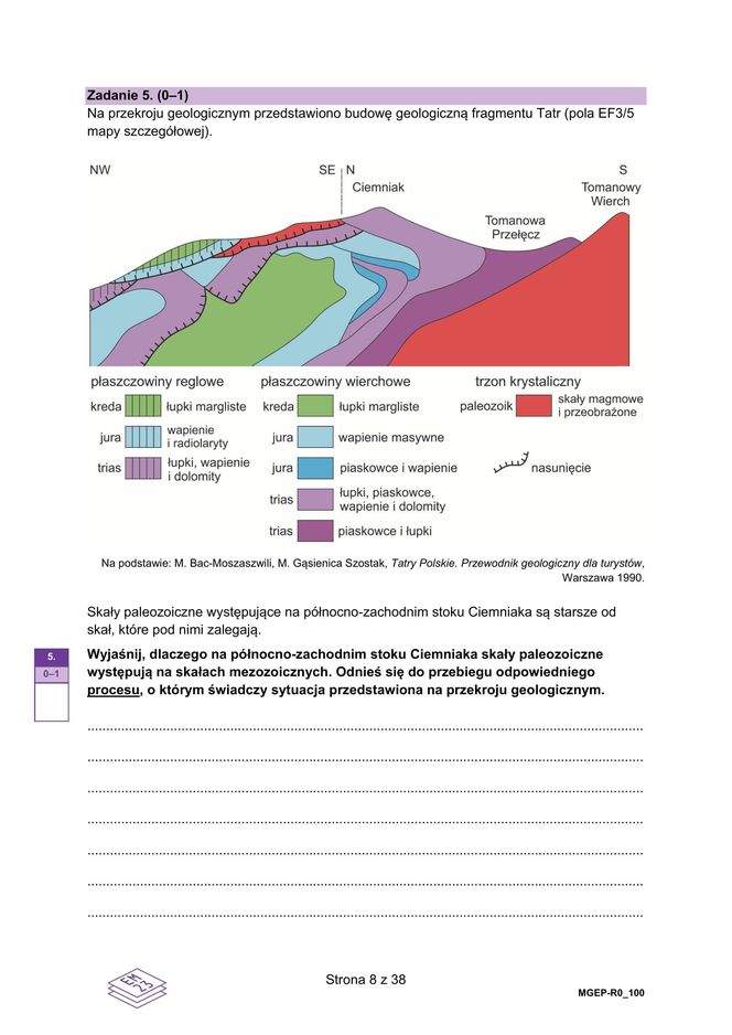 Matura 2025 geografia - odpowiedzi, arkusz CKE  15.05.2025 - Formuła 2023	