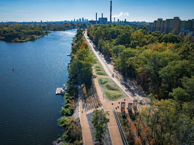 Park Żerański w Warszawie (październik 2025)