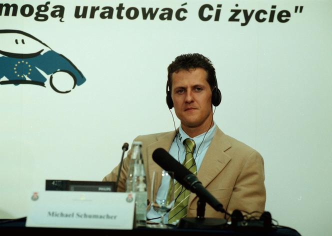 Michael Schumacher w Warszawie (1998 r.)