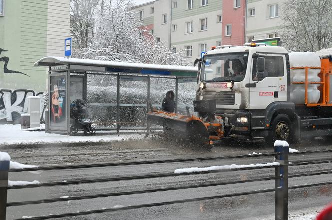 Śnieżny Szczecin 