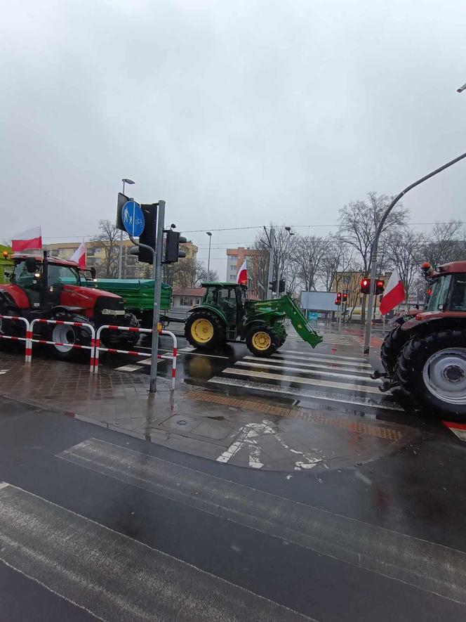 Protest rolników w Toruniu [9.02.2024]