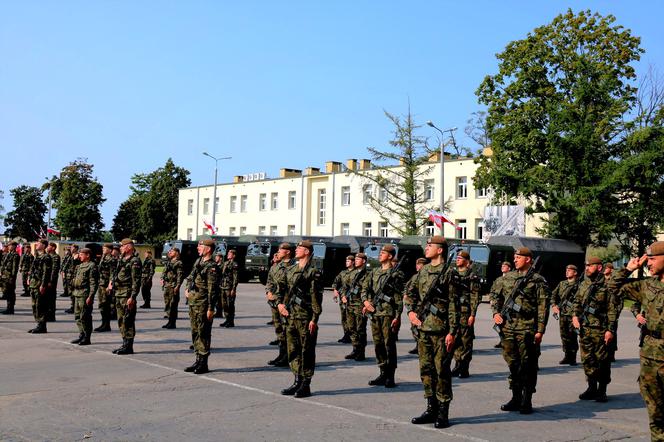 Białystok. Przysięga żołnierzy Wojsk Obrony Terytorialnej