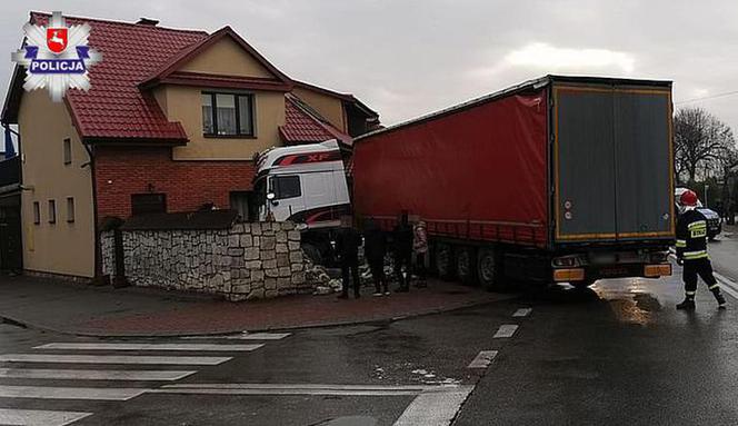 TIR STARANOWAŁ RESTAURACJĘ! Sceny grozy na Lubelszczyźnie