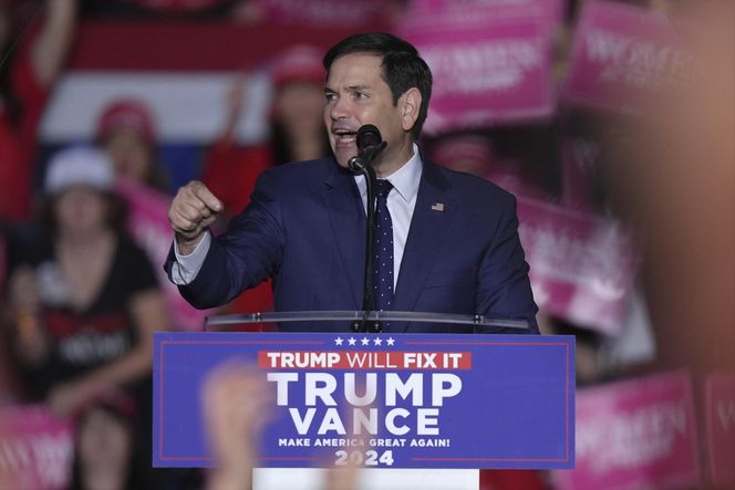 USA/ Media: Trump wybierze Marco Rubio na sekretarza stanu