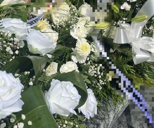 Tuszów Narodowy. Grób Dominiki i Grzesia, którzy zginęli w tragicznym wypadku