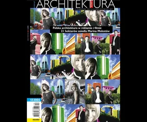 Miesięcznik Architektura 12/2005