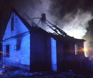 Dwa pożary domów na Podlasiu. Zginął 50-letni mężczyzna