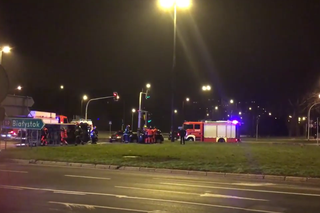 Lublin: Tragiczna noc na drogach regionu: przewrócona karetka, pijany kierowca i potrącony pieszy [WIDEO]
