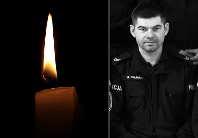 Częstochowa: Nie żyje policjant Sebastian Warmuz