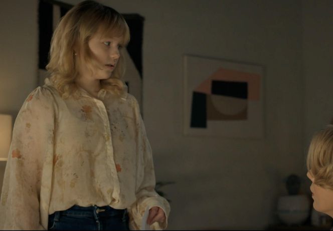 Barwy szczęścia, odcinek 3192. Emilka (Jessica Frankiewicz), Malwina (Joanna Gleń)