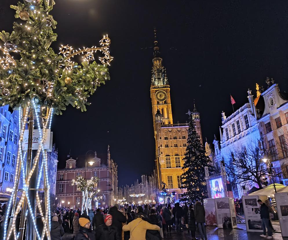 Gdańska choinka rozbłysła. Zobaczcie nasze zdjęcia!