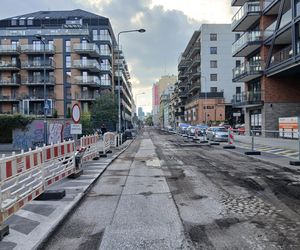 Przebudowa ul. Okrzei w Warszawie