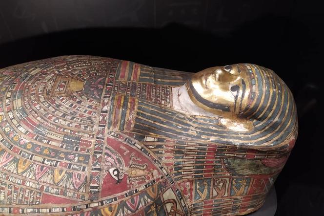 Sarkofag mumii kobiety z Muzeum Narodowego w Warszawie
