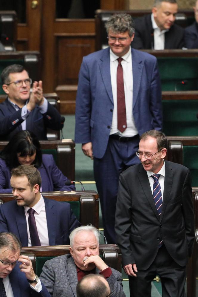 Mariusz Kamiński i Maciej Wąsik pojawili się w Sejmie