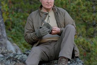 Putin łowił ryby