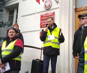 Protest rolników w Bydgoszczy