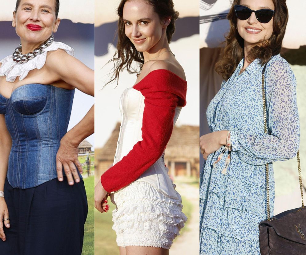 Premiera serialu 1670! Herman w gorsecie, kwiecista Dębska i Byczkowska w białych majtkach