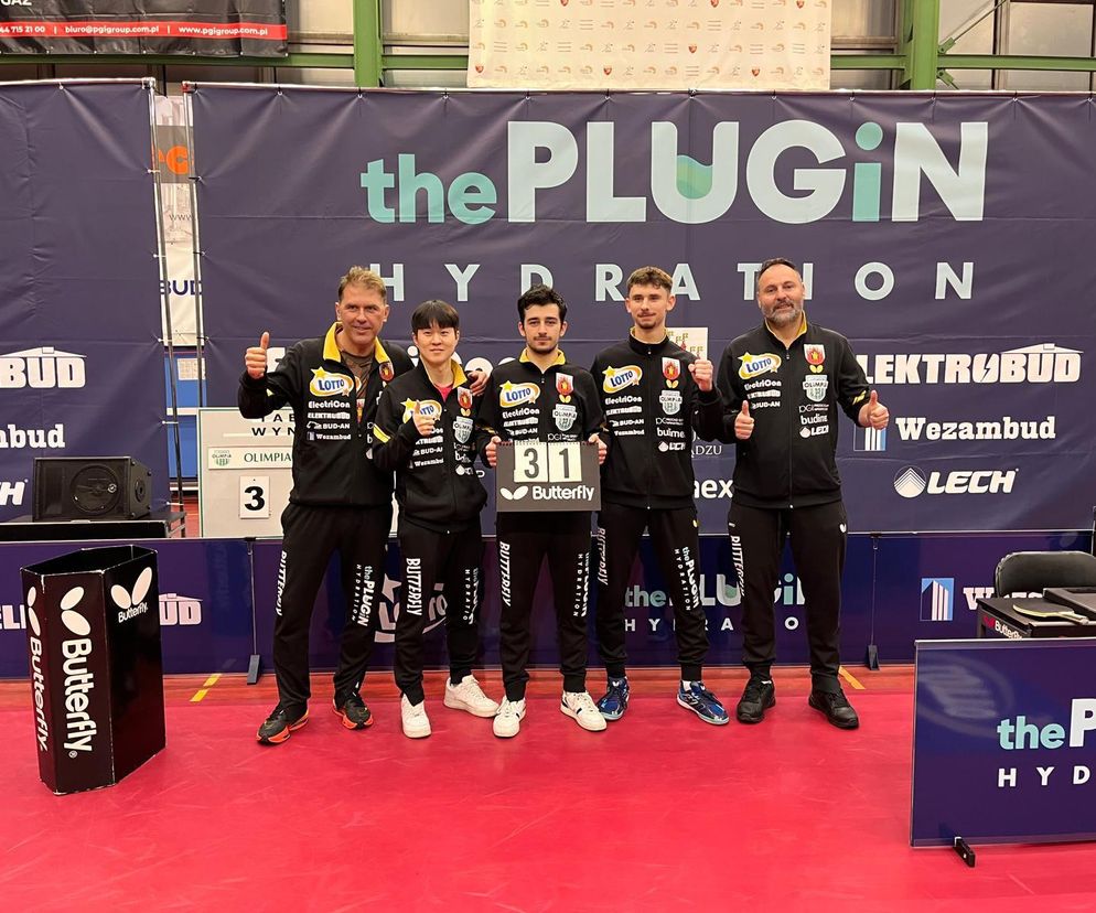 Wysoka forma tenisistów stołowych Olimpii! Rozprawili się z niepokonaną Bogorią 