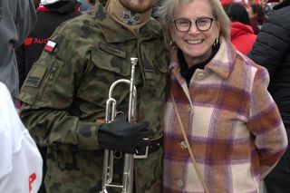 Polski żołnierz uratował życie amerykance