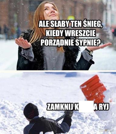 Memy o zimie roztapiają smutki. Te śnieżne obrazki rozbawią cię do łez [TOP 75]