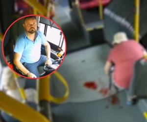 Dramatyczny incydent w autobusie miejskim. Kierowca rzucił się na pomoc krwawiącej kobiecie