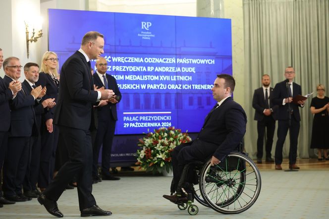 Andrzej Duda spotkał się z paraolimpijczykami