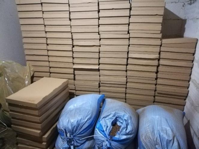 Nielegalna fabryka papierosów zamknięta