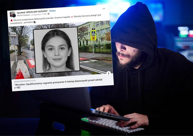 "Uwaga! Drastyczne nagranie". Fake newsy opanowują internet. Policja ze Świdnicy alarmuje" "To oszustwo"