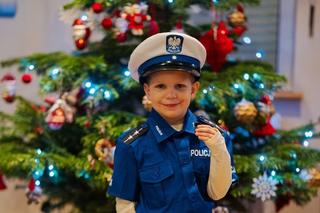 Zabrzańscy mundurowi spełnili marzenie małego Janka o byciu policjantem
