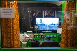 Symulator lokomotywy EU07 w Stacji Muzeum w Warszawie - zobacz, jak wygląda w środku