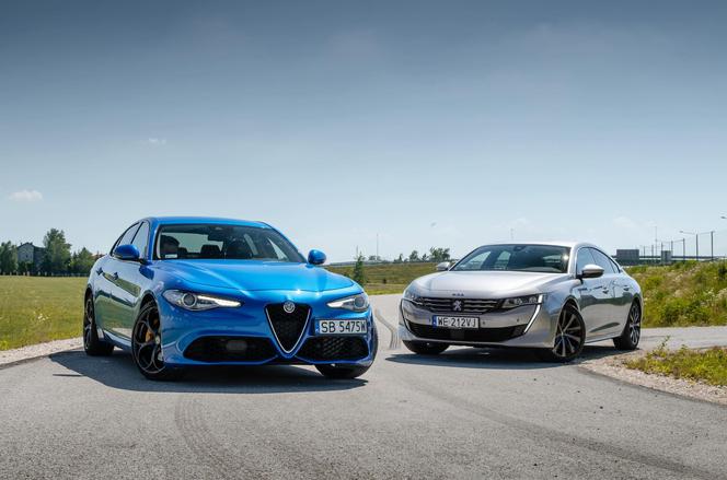 Dwa sedany aspirujące do klasy premium. Który robi to lepiej? Alfa Romeo Giulia vs. Peugeot 508 - OPINIA