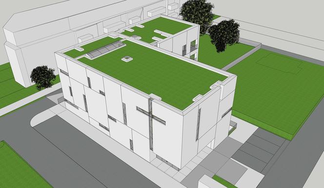 Nowy kościół parafii pw. Matki Bożej Pompejańskiej w Warszawie 