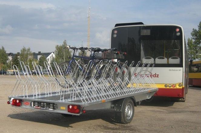 Autobus z rowerami